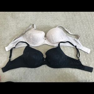BUNDLE VS Body by Victoria Lined Demi Pair 32DDD